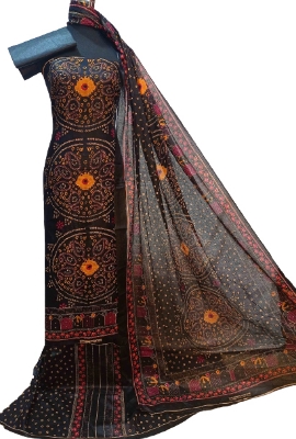 Picture of Exclusive Unstiched Cotton Printed 3 Piece