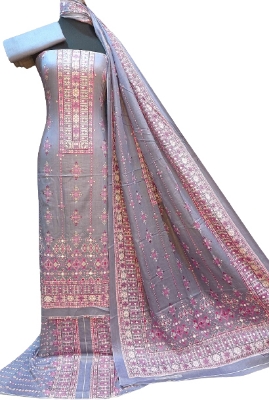 Picture of Exclusive Unstiched Cotton Printed 3 Piece