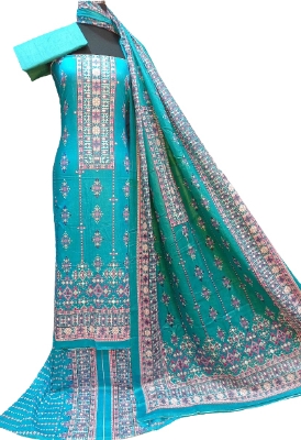 Picture of Exclusive Unstiched Cotton Printed 3 Piece