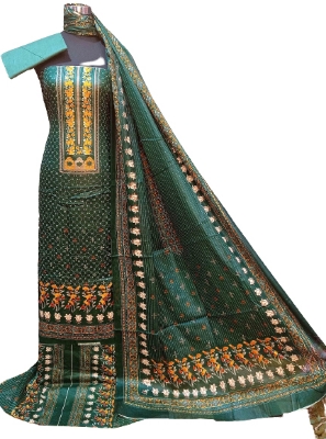 Picture of Exclusive Unstiched Cotton Printed 3 Piece