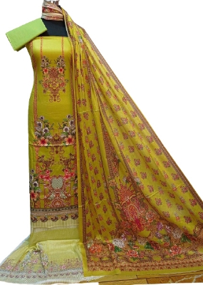 Picture of Unstiched Malhar Digital Printed Cotton 3 Piece