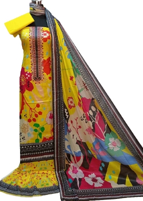 Picture of Unstiched Malhar Digital Printed Cotton 3 Piece