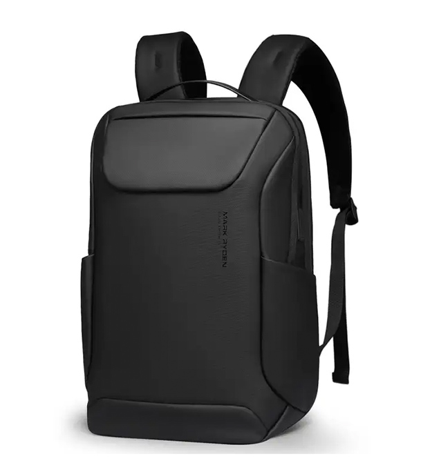 MR9111X Black Backpack. USB charging port, padded strap. For 15.6" laptop and tablet