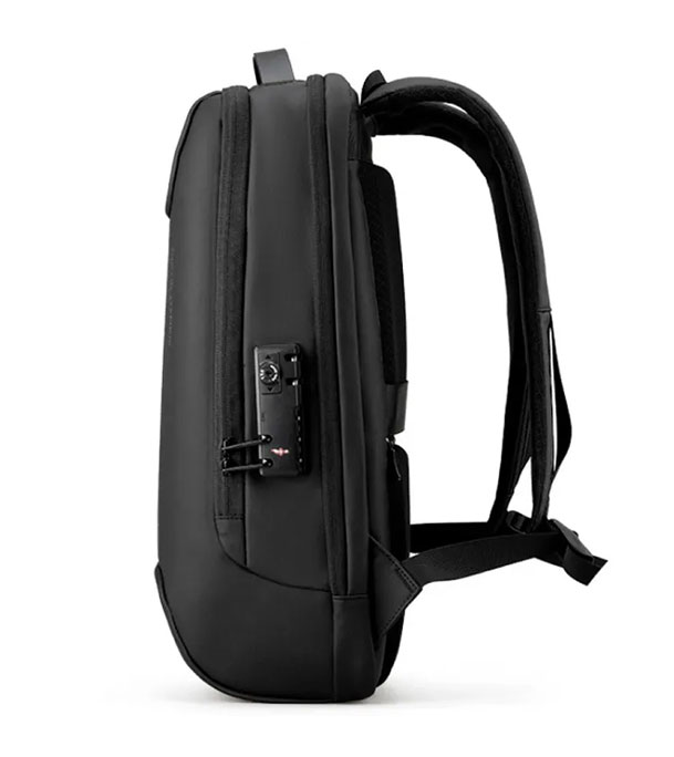 Buy MR9111X Black Backpack. USB charging port, padded strap. For 15.6" laptop and tablet 