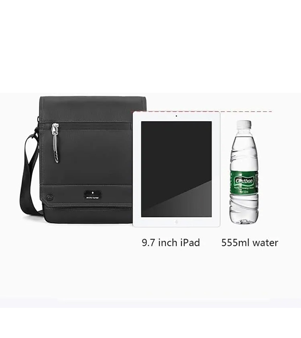 Arctic Hunter Mens Sling Bag, Messenger Bag for Men 5 Pockets Office Travel