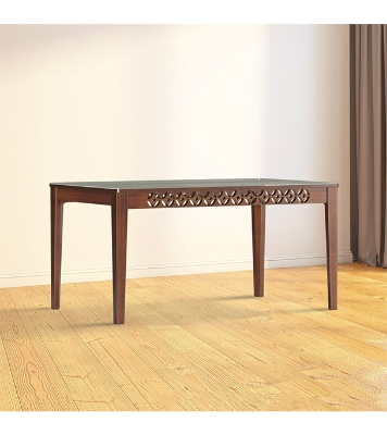 Buy Regal DINING TABLE- PANAM Wooden Dining Table I TDH-344-3-1-20 Online at Best Price