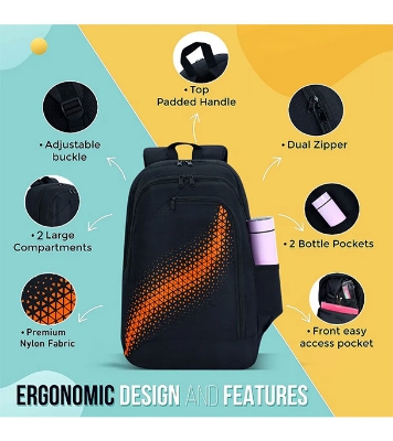 Buy School College and Traveling Backpack by Espiral  Online