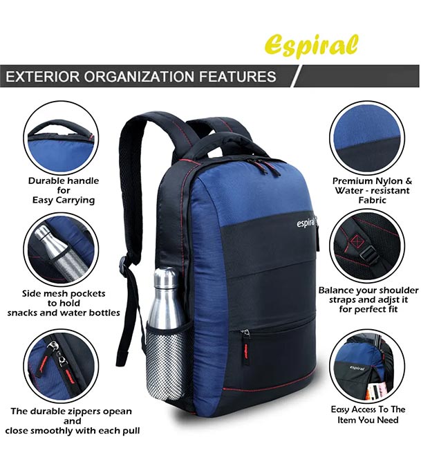 Slim Office Going Laptop Backpack by Espiral