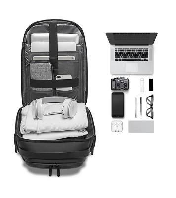 Buy Bange 7277 Business Travel & Laptop Backpack Gray Online 