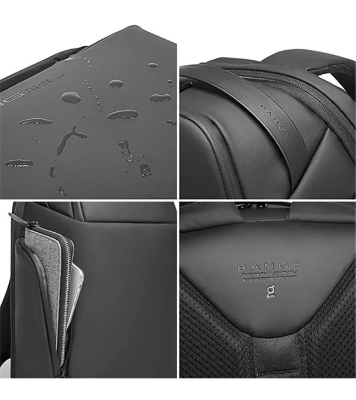 Buy Bange 7277 Business Travel & Laptop Backpack Gray Online 