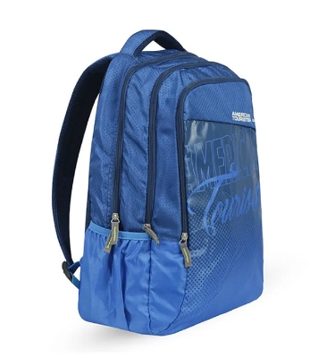 American Tourister Nylon Fabric Super Light Weight School College & Travel Backpack
