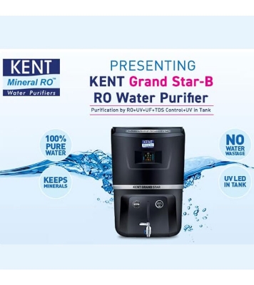 Buy KENT Grand Star-B with Digital Display of Purity & Performance 20 Liter Black at Best Price In Bangladesh