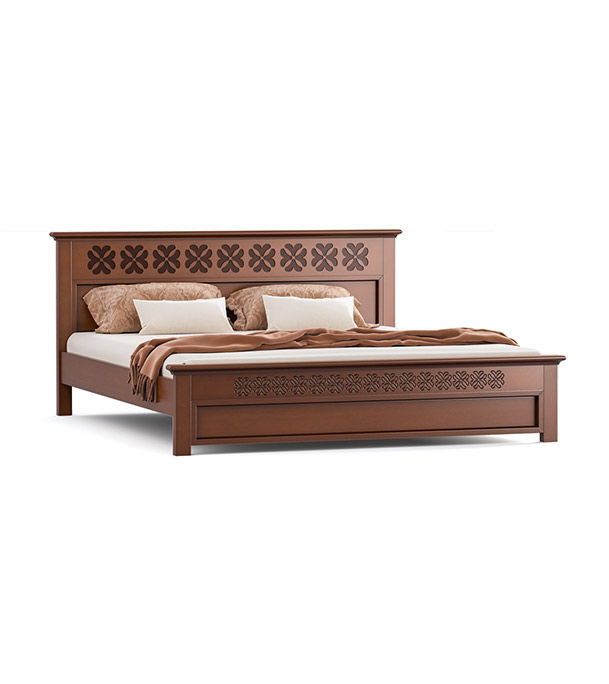 Regal WOODEN BED- FLORIDA BDH-371-3-1-20 (Double Bed)