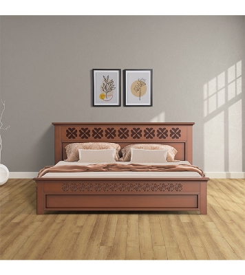 Regal WOODEN BED- FLORIDA BDH-371-3-1-20 (Double Bed)