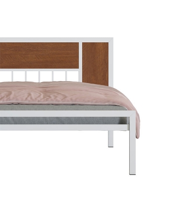 Regal BED- SARA DOUBLE BED-BDH-243-2-1-99 (WHITE)