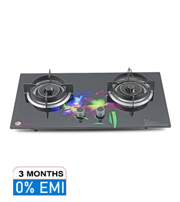 Picture of RFL Built In Double HOB Double Gas Stove LILAC (Cylinder Gas)