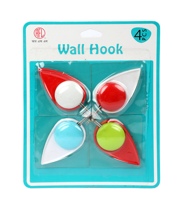 Buy Triangle Wall Hook 4 Pcs Set - Assorted Online at Best Price