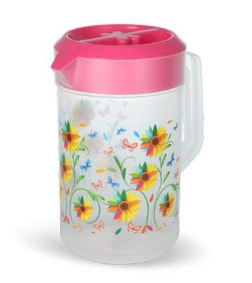 Buy Cosmos Jug 2.75L - Trans & Red Online at Best Price
