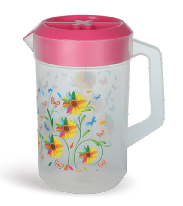 Buy Cosmos Jug 2.75L - Trans & Red Online at Best Price