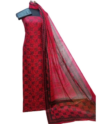 Picture of Exclusive Unstiched Cotton Printed 3 Piece