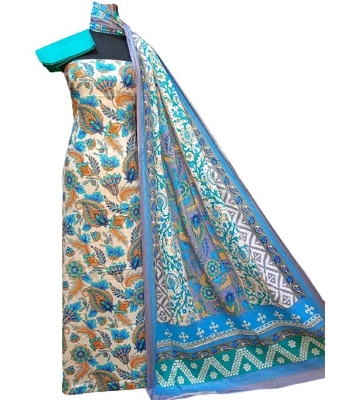 Picture of Exclusive Unstiched Cotton Printed 3 Piece