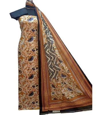 Picture of Exclusive Unstiched Cotton Printed 3 Piece