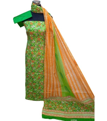 Picture of Exclusive Unstiched Cotton Printed 3 Piece