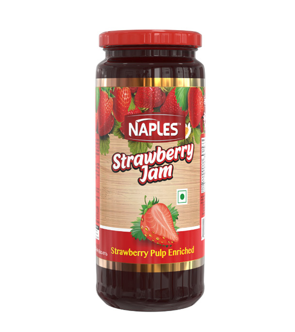 Buy NAPLES Strawberry Jam 400gm Online