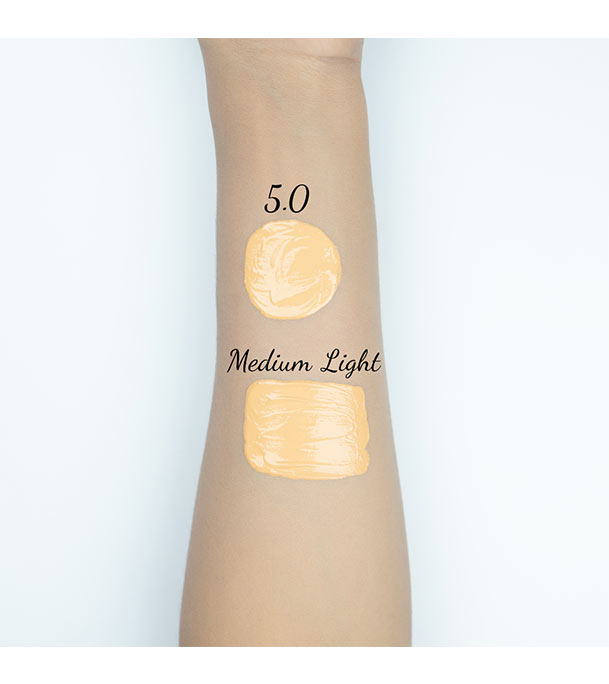 Buy Full Cover Matte Foundation 30ml - Medium Light 5.0 at Best Price In Bangladesh 