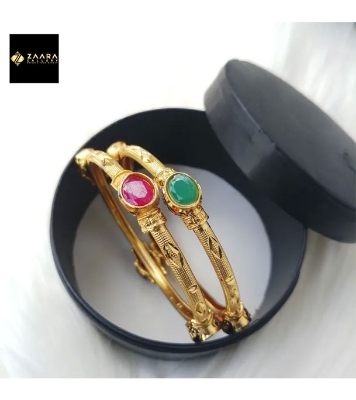 Picture of City Gold/ Gold Plated Metal and Multi-color Stone Bangles For Women