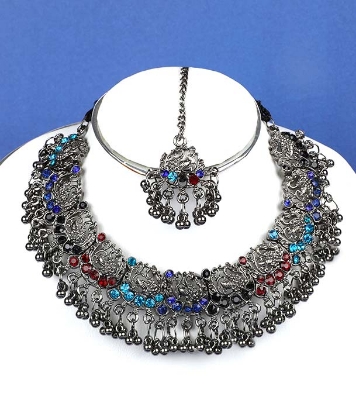 Picture of Beautiful Antique  Copper Color Neckpiece For Girls and Women 