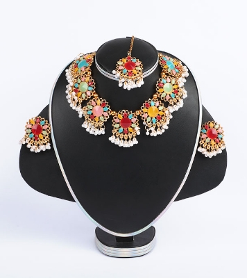 Picture of Beautiful and Colorful Neckpiece For Girls and Women 