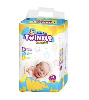 Savlon Twinkle Belt Diaper S (up to 8kg) 44pcs