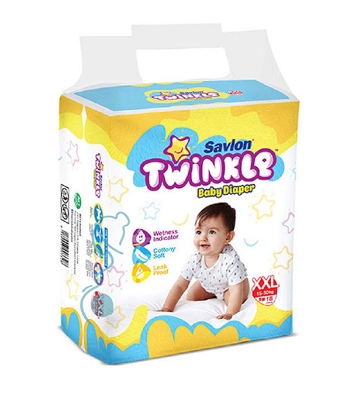 Picture of Savlon Twinkle Belt Diaper XXL (15-30kg) 24pcs
