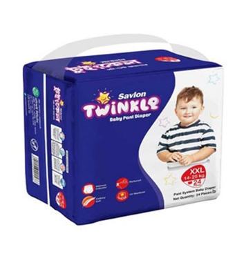 Picture of Savlon Twinkle Pant Diaper XXL (14-25Kg) 24 pcs