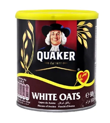 Picture of QUAKER White Rolled Oats 500 g UK