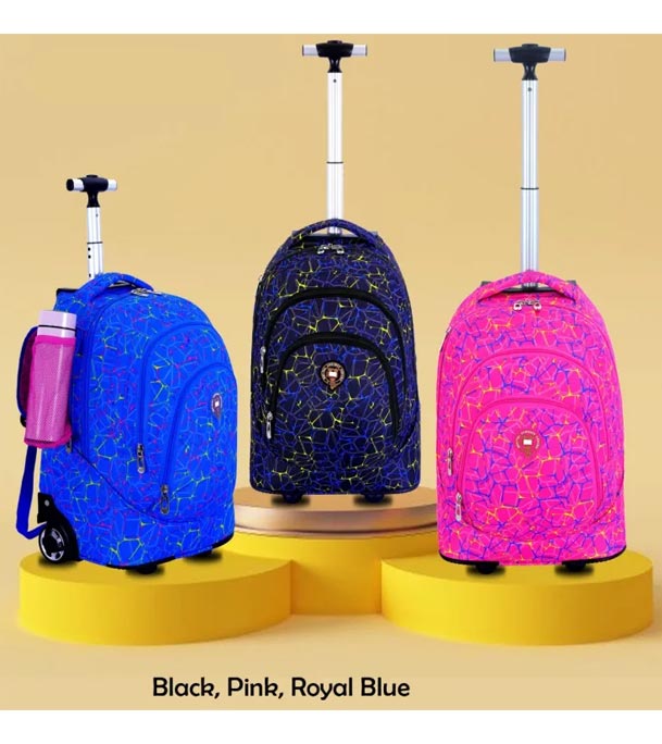 Large 35 L Laptop Backpack 35 L Laptop Casual/Office Travel Trolley Backpack For Men and Women-Black