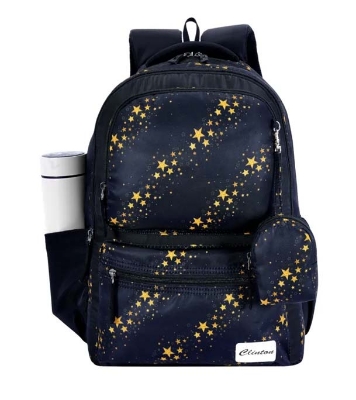 Shiny Star Print Children School Bags For Kids Satchel Primary Orthopedic Backpacks Angle Book Schoolbag with Coin Purse 