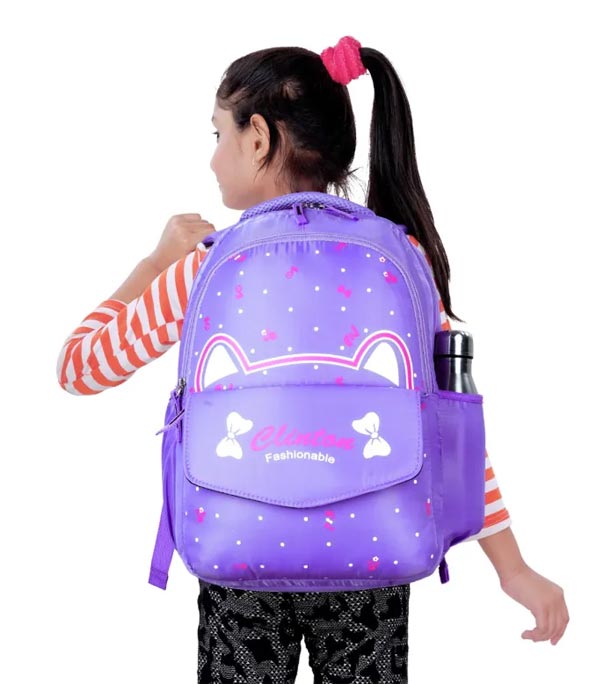 Espiral CLINTON Fashionable Cute Stitch Backpack for Teenager School Bag Baby Cartoon Backpack Boys Girls Stitch Laptop Travel Bags (Hight 17") 