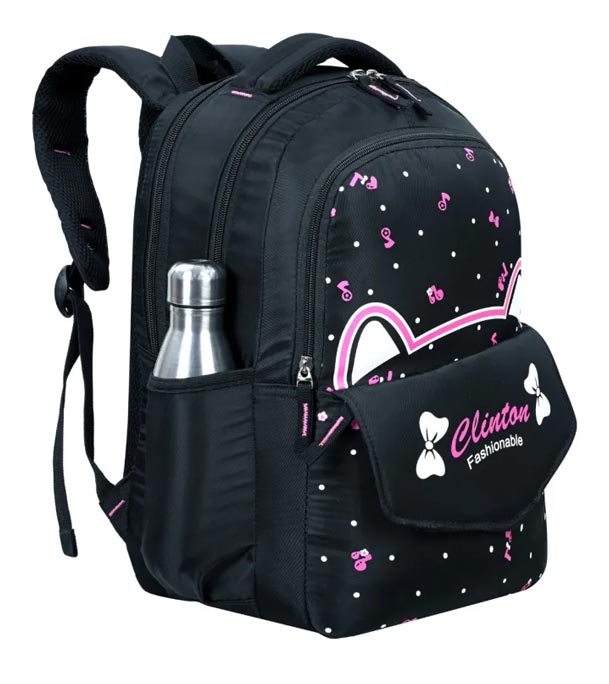 Espiral CLINTON Fashionable Cute Stitch Backpack for Teenager School Bag Baby Cartoon Backpack Boys Girls Stitch Laptop Travel Bags (Hight 17") 