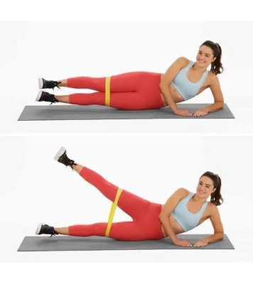 5Pieces Resistance Bands Skin Friendly Resistance