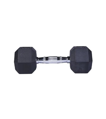 5kg Dumbbell - Black/ Hex Dumbbell