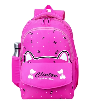Picture of Espiral CLINTON Fashionable Cute Stitch Backpack for Teenager School Bag Baby Cartoon Backpack Boys Girls Stitch Laptop Travel Bags (Hight 15")  