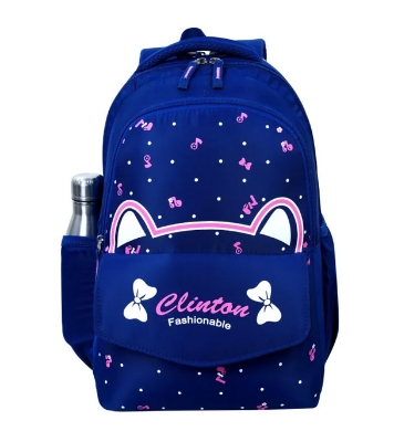 Picture of Espiral CLINTON Fashionable Cute Stitch Backpack for Teenager School Bag Baby Cartoon Backpack Boys Girls Stitch Laptop Travel Bags (Hight 15")   