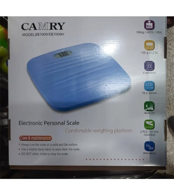 Picture of Digital Body Weight Machine - Camry Precision Scale for Home Use