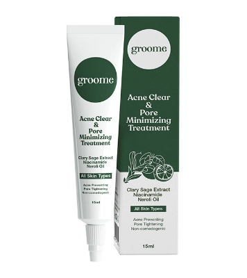 Groome Acne Clear & Pore Minimizing Treatment