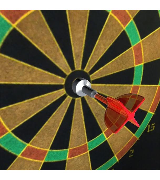 Magnet Dart Board - Reversible Dart Board Two-Sides - 17"