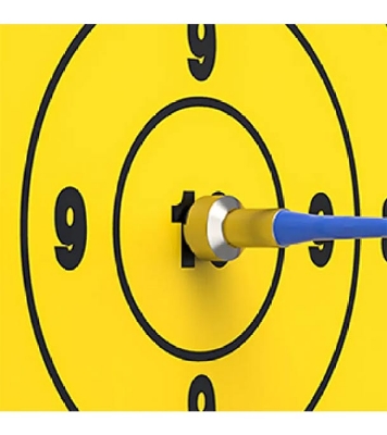 Magnet Dart Board - Reversible Dart Board Two-Sides - 17"