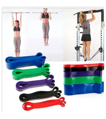 Green 45mm (50-125lbs, 22.5-57kg) Pull Up Assist Best Resistance Bands for Body Stretching, 