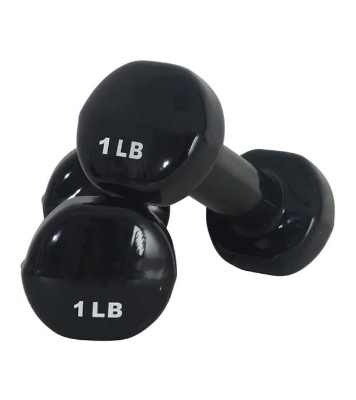 Vinyl Dumbbell 1 Kg with Pair